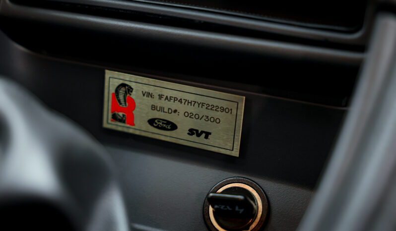
								2000 Ford Mustang Cobra R full									